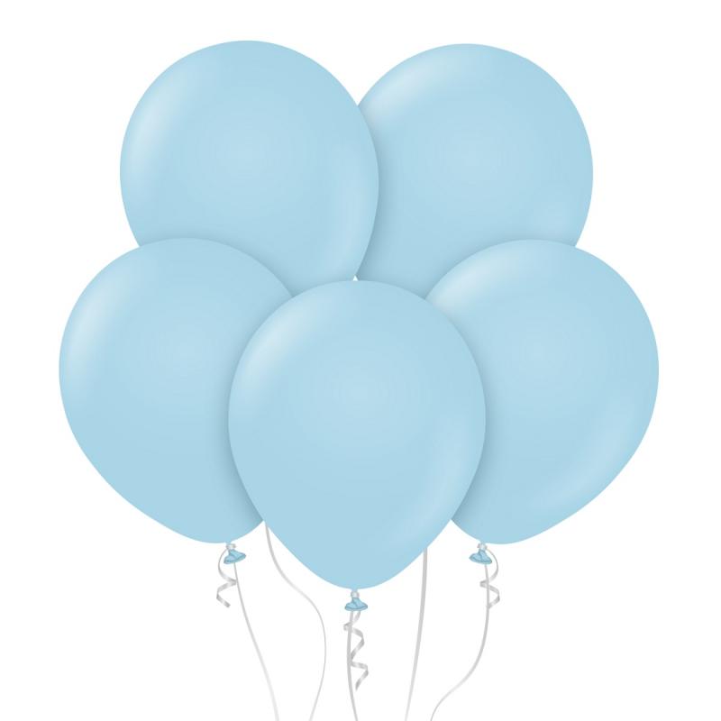 BALONY BEAUTY&CHARM MAKARONOWE NIEBIESKIE 18' A'5