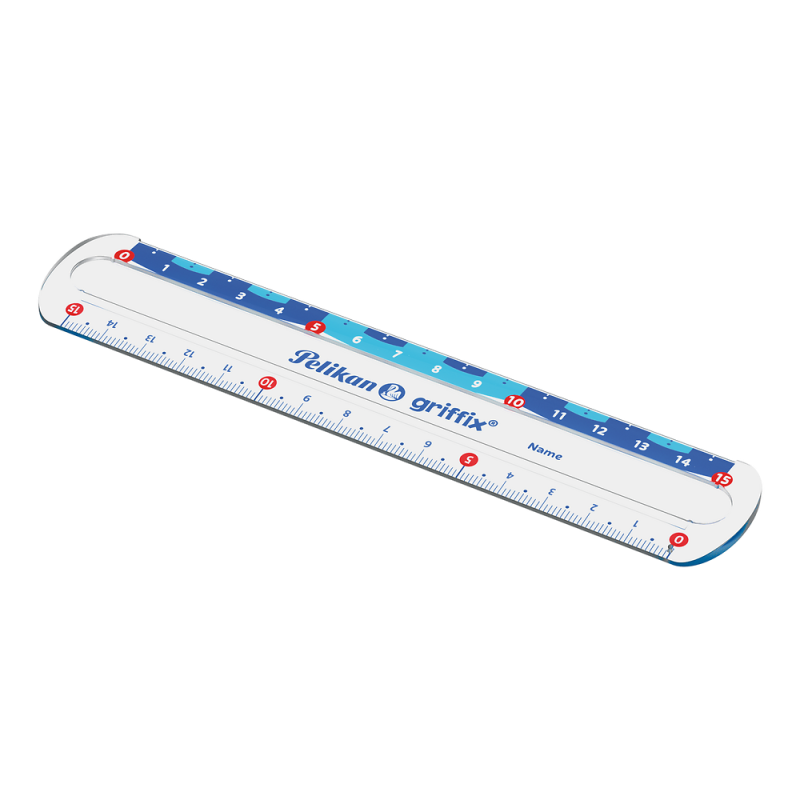LINIJKA 15CM GRIFFIX PELIKAN