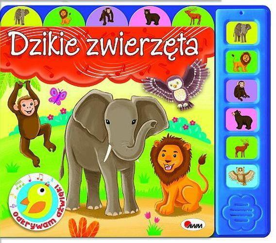 KSIĄŻECZKA ODKRYWAM DŹWIĘKI DZIKIE ZWIERZĘTA