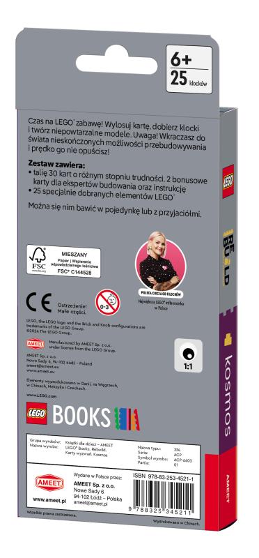 LEGO RECREATE. KARTY WYZWAŃ: KOSMOS