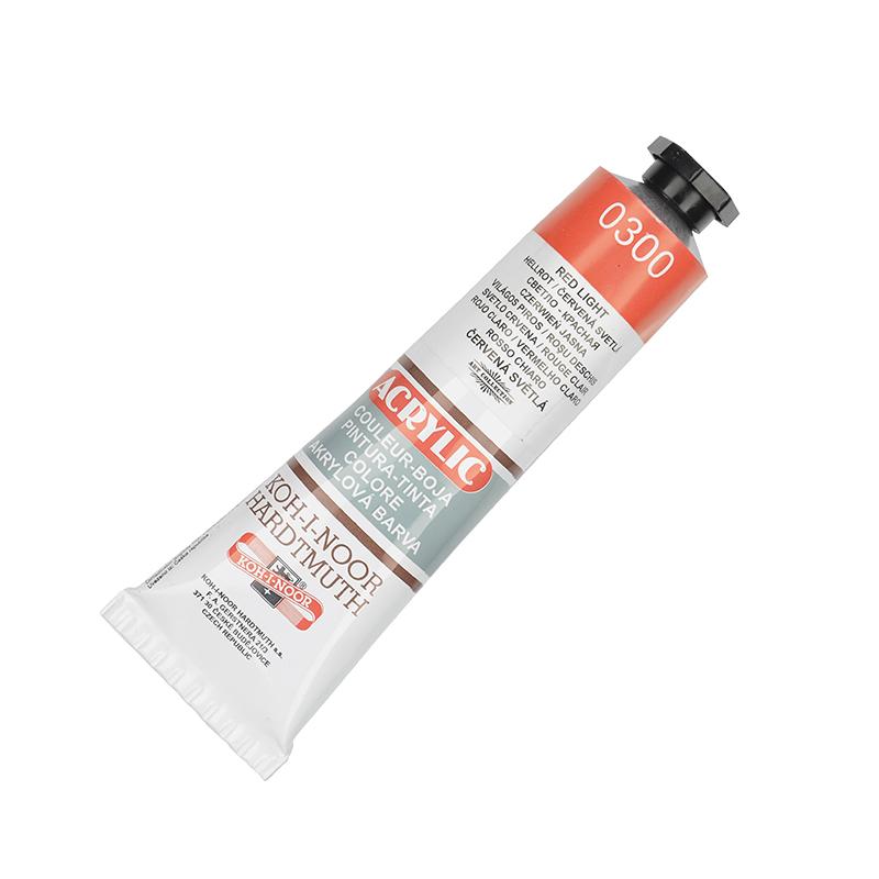 FARBY AKR.KOHINOR CZERWONA 40 ML