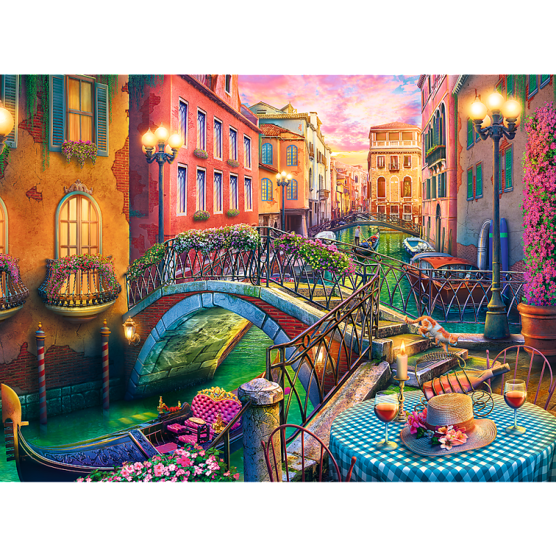 PUZZLE 3000 TREFL WIECZÓR W WENECJI