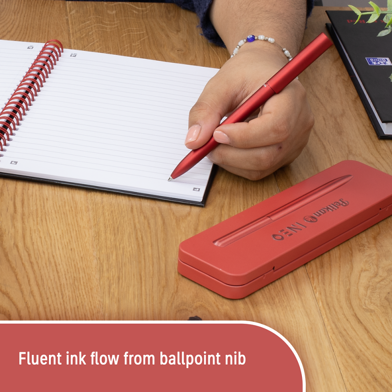 DŁUGOPIS PELIKAN K6 INEO FIERY RED ETUI