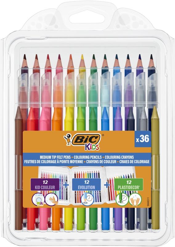 ZESTAW BIC KOLORINGOWY 3W1