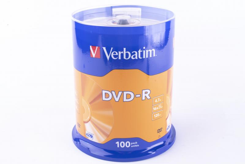 PŁYTA DVD-R VERBATIM 100 CAKE