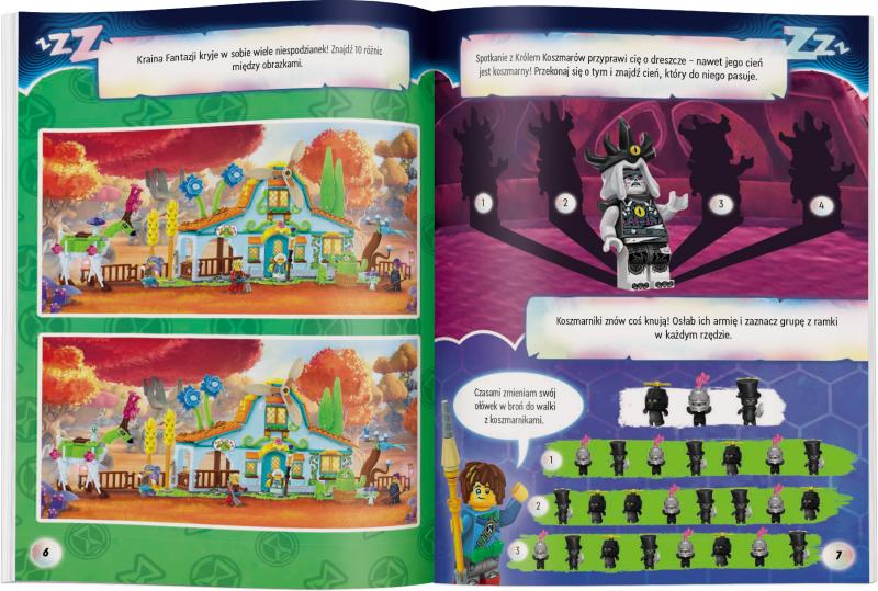 KSIĄŻECZKA LEGO DREAMZZZ. SENNI AGENCI W AKCJI