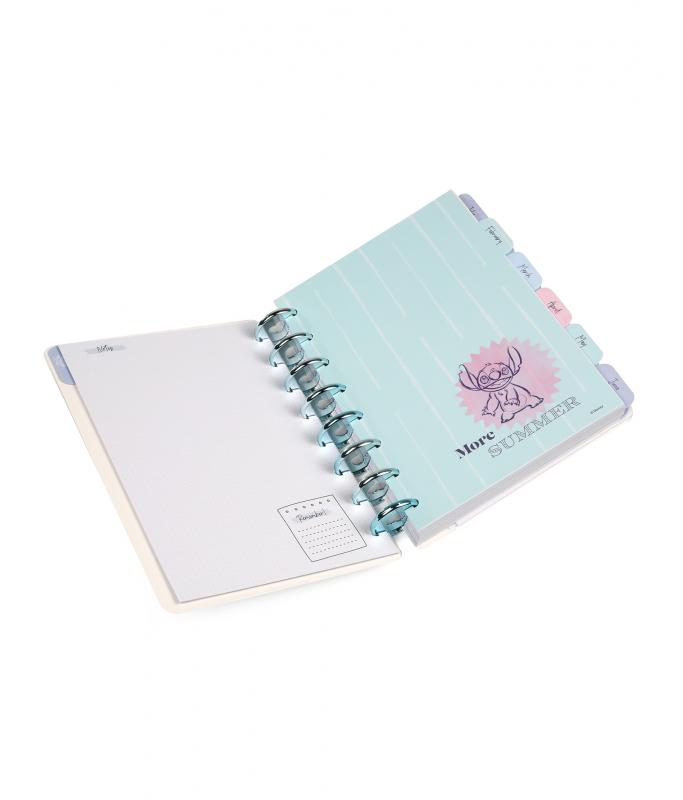 PLANER A5/200 BIG RING - STITCH DISNEY FASHION -