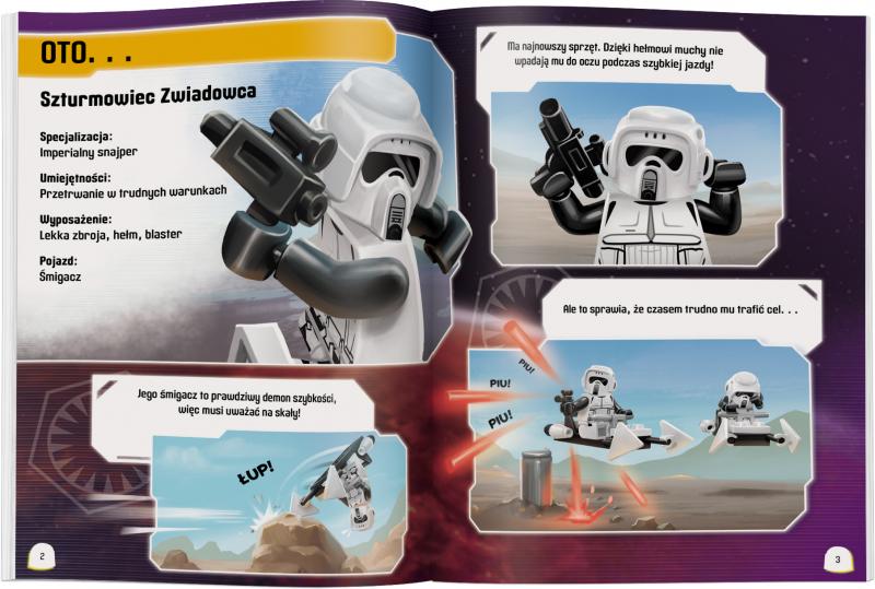 KSIĄŻECZKA LEGO STAR WARS. IMPERIALNY PATROL