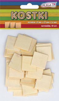 KOSTKI DREWNO PK-0639 BZ 25X25X1,3MM A50