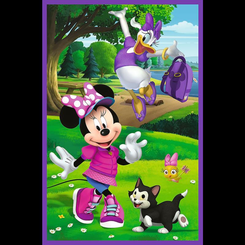 PUZZLE 3X80 TREFL MINNIE I PRZYJACIELE