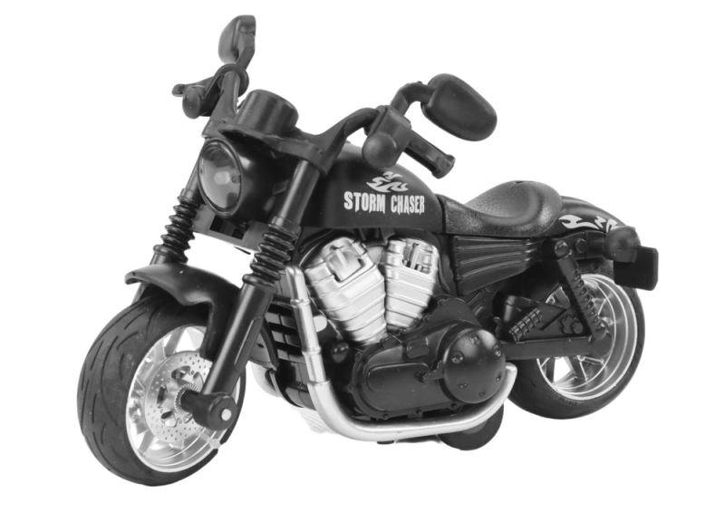 MOTOCYKL SPORTOWY HARLEY Z NAPĘDEM FRYKCYJNYM 3 KOLORY