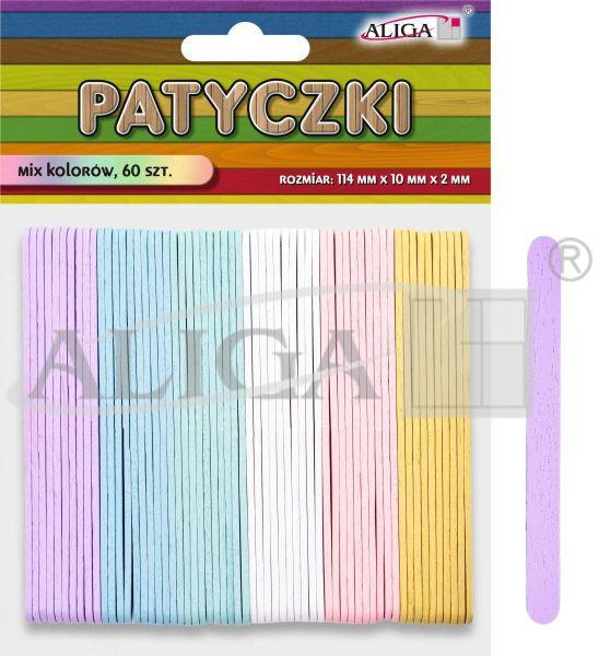 PATYCZKI PK-4901 MIX 6 KOL.A'60 114X10X2MM