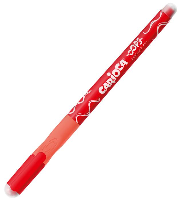 DŁUGOPIS CARIOCA OOPS WYMAZYWALNY CZERWONY 43039/03