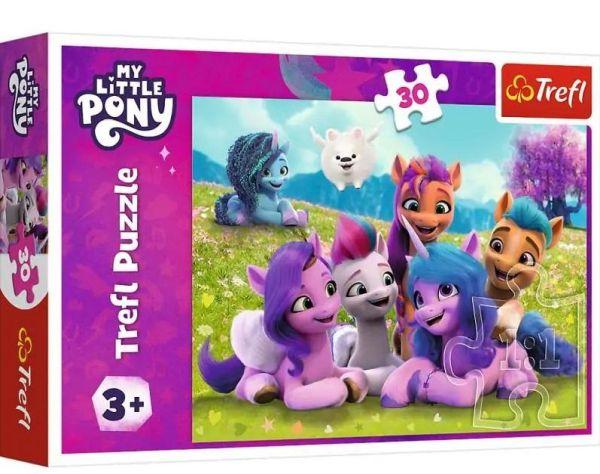 PUZZLE 30 TREFL PRZYJACIELSKIE KONIKI PONY