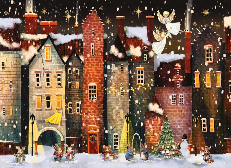 PUZZLE 1000 EL.BOX BN MAGICAL NIGHT #ŚWIĘTA