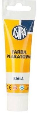 FARBA PLAKATOWA ASTRA TUBA 30ML BIAŁA