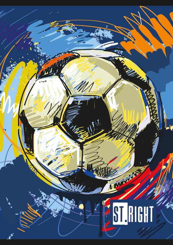 ZESZYT A5/32 = KOLOROWA FOOTBALL ENERGY LAMINOWANY
