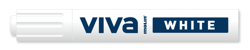 MARKER PERMANENTY OKRĄGŁY BIAŁY VIVA