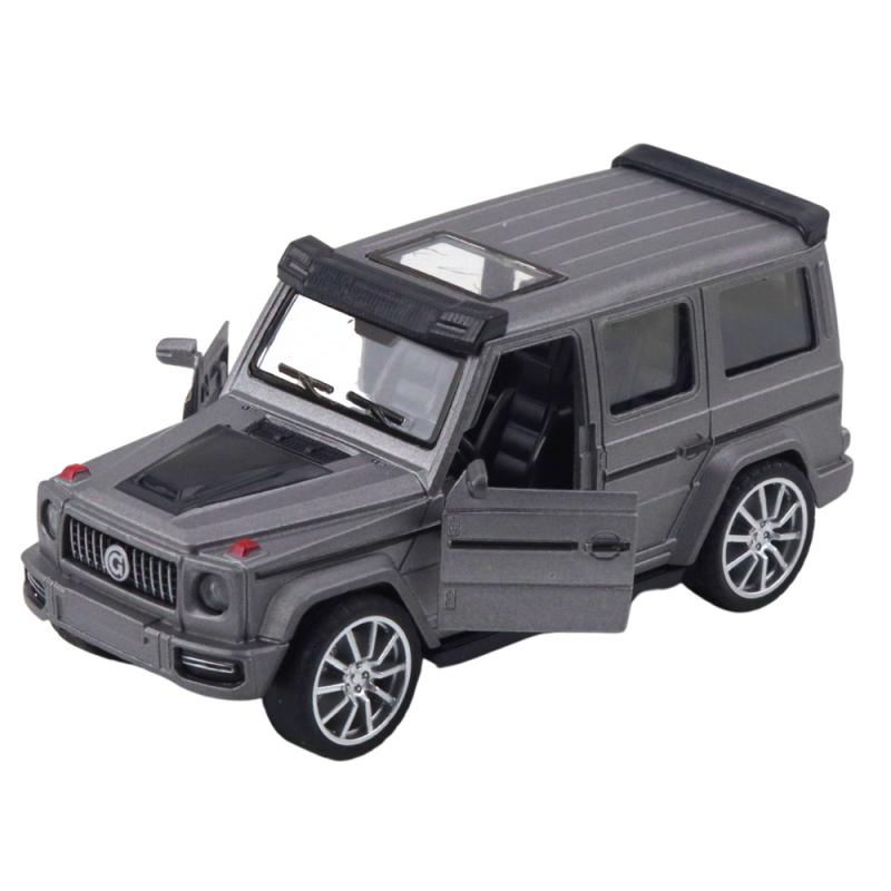 AUTKO TERENOWE SUV METALOWE NAPĘD PULL-BACK OTWIERANE DRZWI MIX
