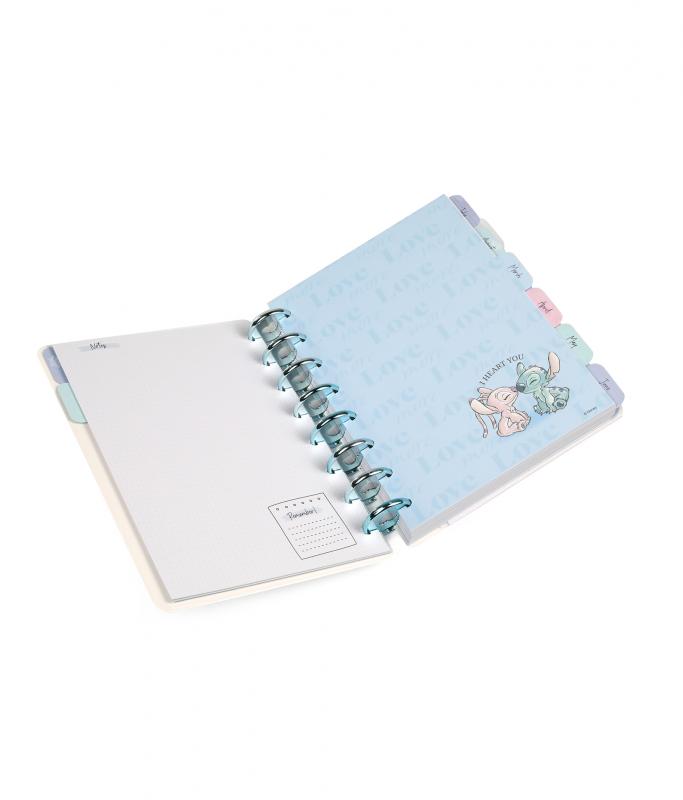 PLANER A5/200 BIG RING - STITCH DISNEY FASHION -