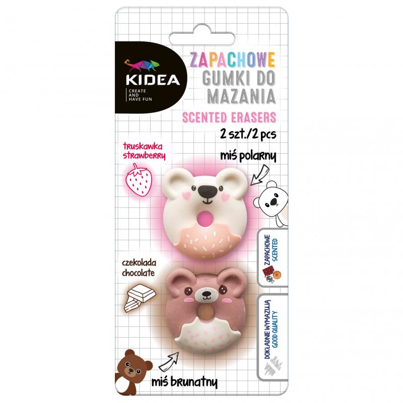 GUMKA DO MAZANIA ZAPACHOWA MISIE 2 SZT KIDEA