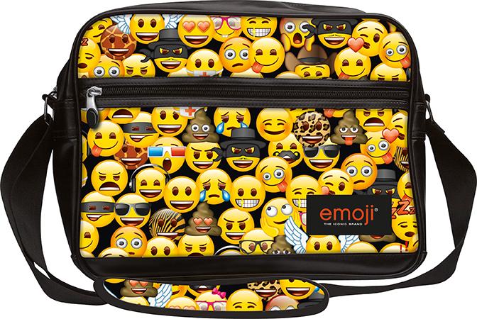 TORBA NA RAMIĘ SB2 EMOJI YELLOW