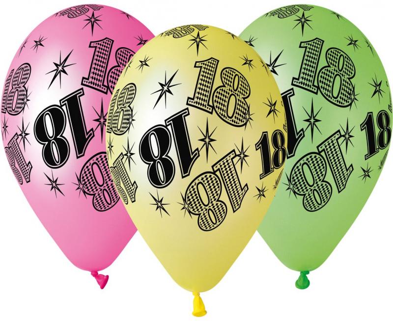 BALON PREMIUM 18 FLUOR MIX A/5