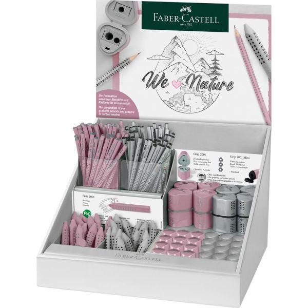 DISPLAY NALADOWY GRIP FABER-CASTELL (OŁÓWKI, TEMPERÓWKI)