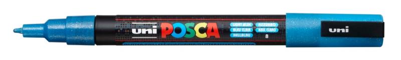 MARKER UNI PC-3ML POSCA J.NIEBIESKI BROKATOWY NR 8