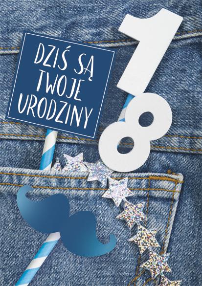 LAURKA B6B POLMAK BROKAT 18 URODZINY