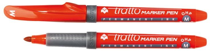 MARKER LYRA TRATTO OHP M 4,2MM 02 RED