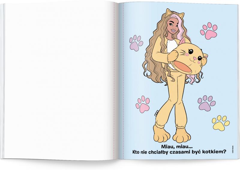 KSIĄŻECZKA BARBIE. MALUJ WODĄ