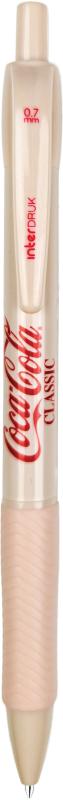 DŁUGOPIS AUTOMATYCZNY Z GRIPEM COCA-COLA NIEBIESKI A/24