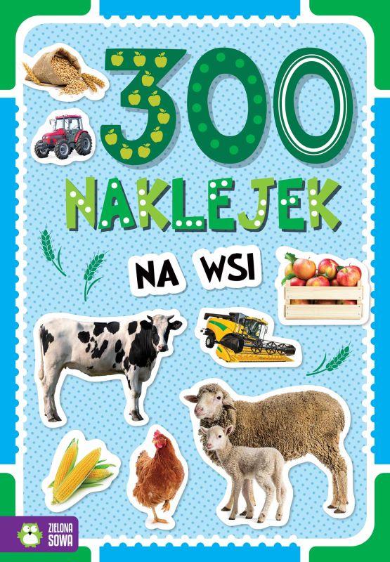 KSIĄŻECZKA 300 NAKLEJEK W2. NA WSI