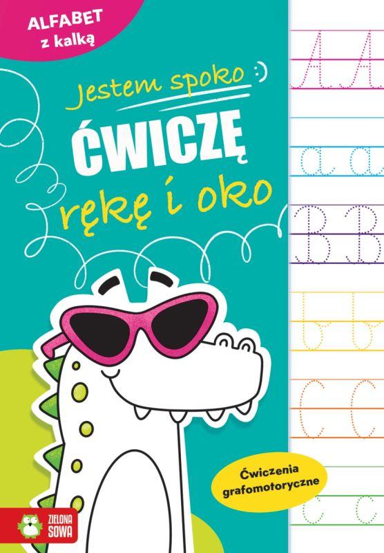KSIĄŻECZKA JESTEM SPOKO ALFABET Z KALKĄ