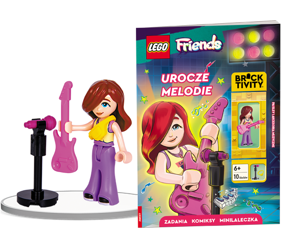 KSIĄŻECZKA LEGO FRIENDS. UROCZE MELODIE