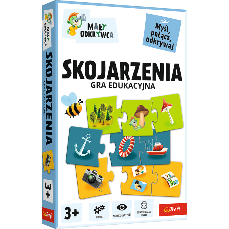 GRA TREFL SKOJARZENIA MAŁY ODKRYWCA