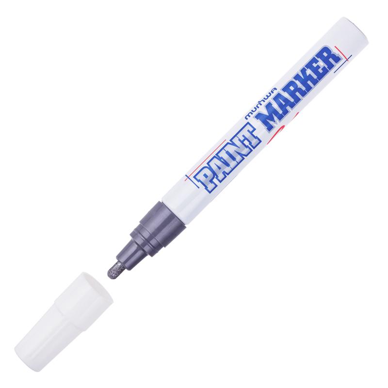 MARKER MUNHWA OLEJOWY 4MM SREBRNY