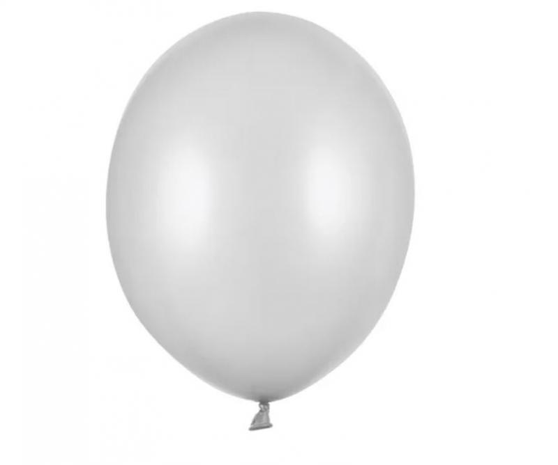 BALONY STRONG METALLIC SILVER SNOW 30CM