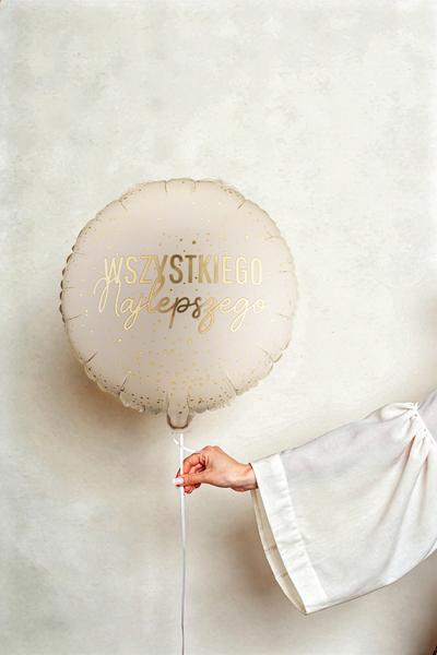 BALON FOLIOWY PASTYLKA WSZYSTKIEGO NAJLEPSZEGO 35X35CM MIX