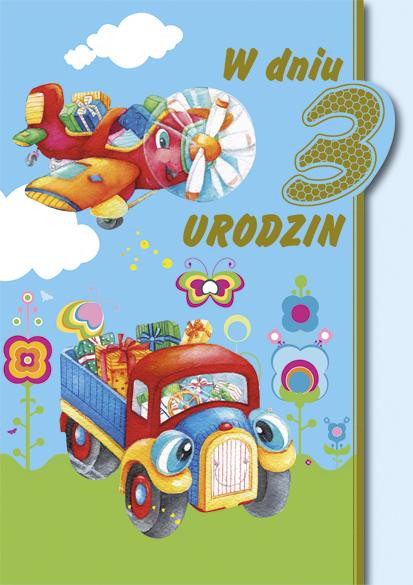 LAURKA B6 POLMAK EXTRA URODZINY DZIECIĘCE