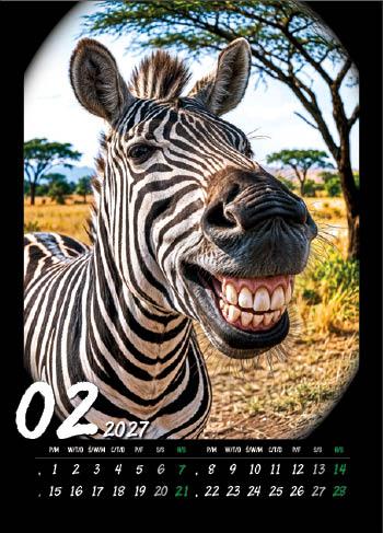 KALENDARZ WIELOPLANSZOWY HAPPY ANIMALS JOTAN STANDARD