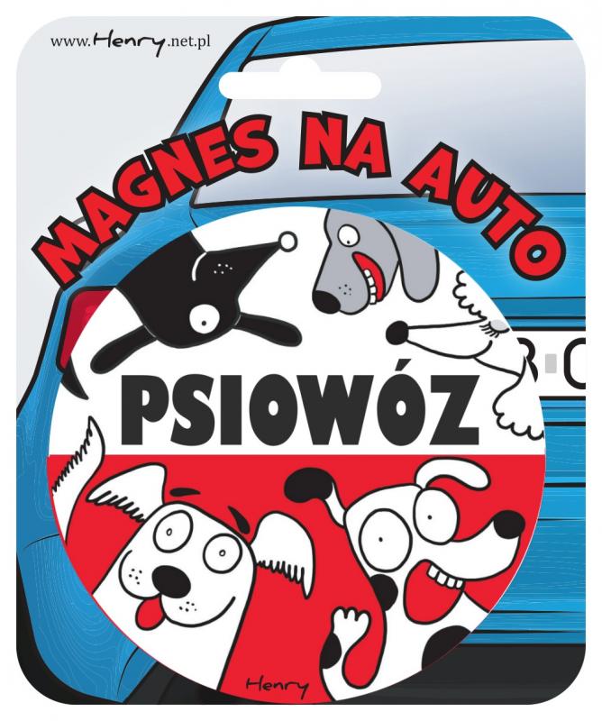 MAGNES NA AUTO PSIOWÓZ