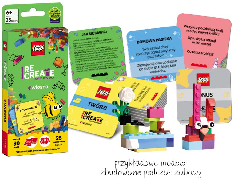 LEGO. RECREATE. KARTY WYZWAŃ. WIOSNA