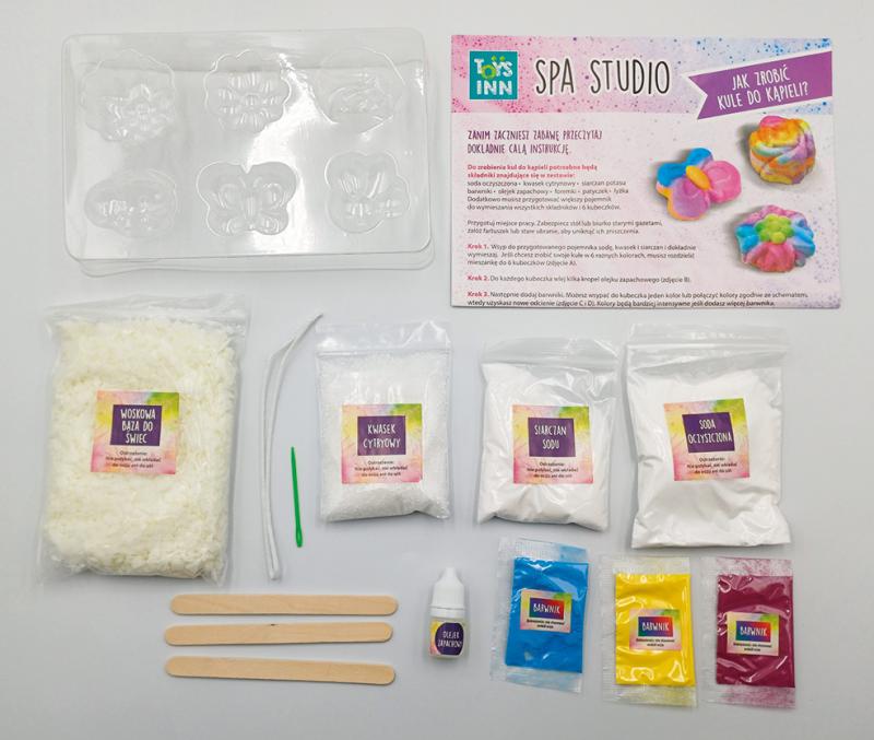 STUDIO FLOWER ŚWIECE I KULE DO KĄPIELI SPA