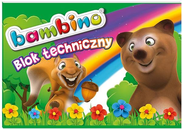 BLOK TECHNICZNY A4 BAMBINO STAND A'10