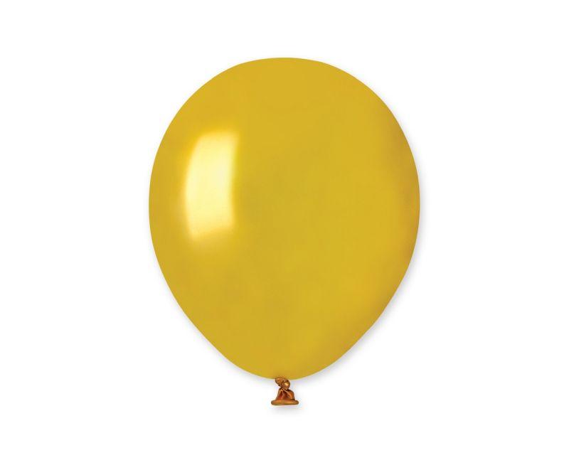 BALONY AM50 METAL 5' - ZŁOTE 39/ 100 szt.