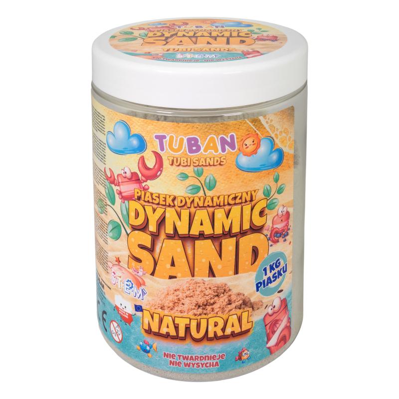 PIASEK KINETYCZNY 1KG NATURALNY