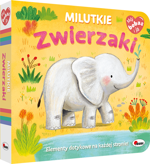 KSIĄŻECZKA MÓJ BOBAS I JA-MILUTKIE ZWIERZĄTKA