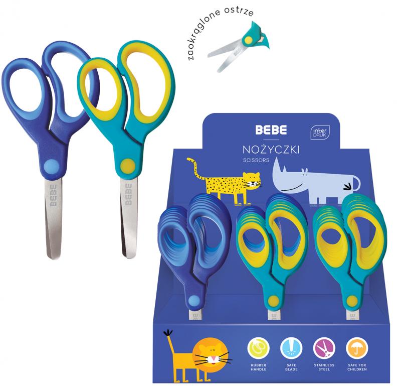 NOŻYCZKI SZKOLNE 13 CM BB KIDS